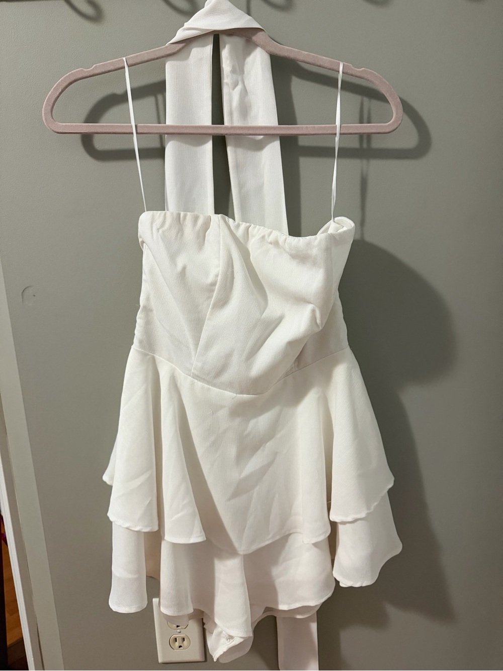 Princess Polly romper with scarf size 6 warn three times